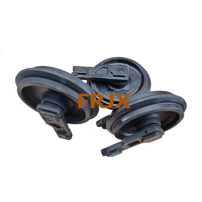 قطعات مینی Excavator Hitachi EX17 EX30 Excavator Idler Roller EX55 Guide Wheel EX70 قطعات ماشین آلات ساختمانی