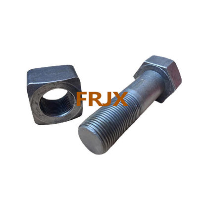 قدرت HRC52-58 Komatsu Excavator Bolt سطح 12.9 جعل ریخته گری اکسید سیاه