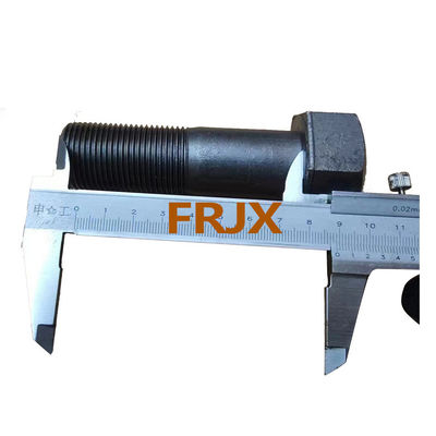 قدرت HRC52-58 Komatsu Excavator Bolt سطح 12.9 جعل ریخته گری اکسید سیاه
